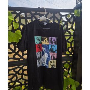 Unisex Taylor Swift Eras Tour Concert Graphic T-Shirt Extra Large